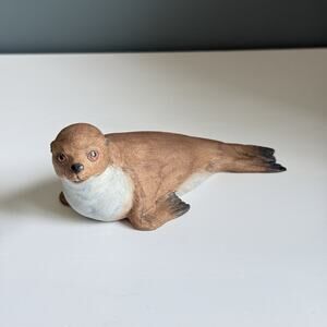 Aynsley Porcelain - Hand Painted Common‎ Seal Figure - By John Aynsley